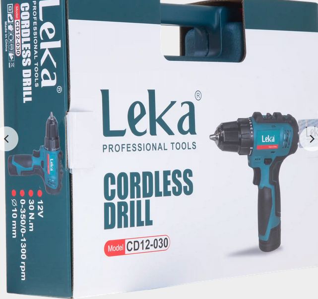 دریل شارژی 12 ولت لکا 030-12